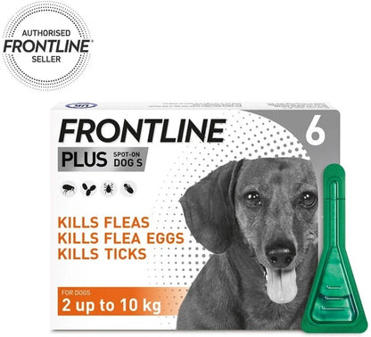 Frontline Bundle – Flea & Tick Treatment for Small Dogs & Cats and Ferrets | 6 Pipettes Each | Save 15%